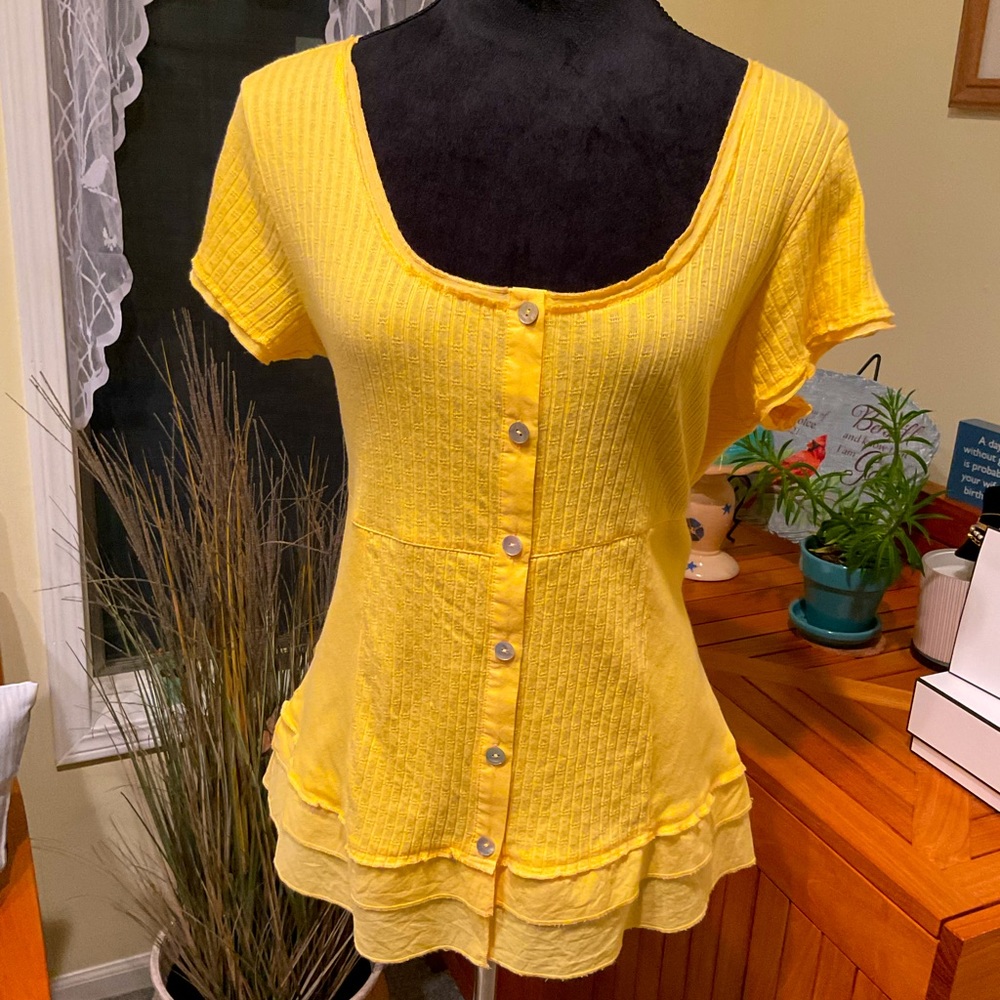 Soft Surroundings Button Down Top - image 1